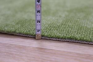 Associated Weavers koberce AKCE: 124x230 cm Metrážový koberec Panorama 24 zelený - Bez obšití cm