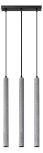Sollux SL.1272 - Lustr na lanku PASTELO 3xG9/8W/230V beton