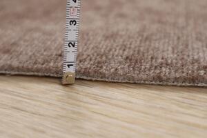 Associated Weavers koberce Metrážový koberec Panorama 44 tmavě hnědý - S obšitím cm