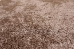 Associated Weavers koberce Metrážový koberec Panorama 44 tmavě hnědý - S obšitím cm