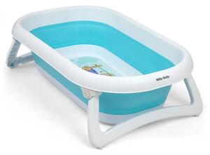Dětská skládací vanička s výpustí Milly Mally Aqua modrá