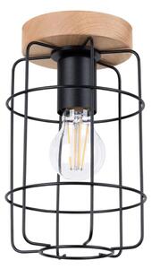 Sollux SL.1262 - Stropní svítidlo GOTTO 1xE27/15W/230V černá