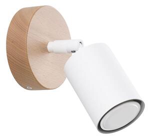 Sollux SL.1285 - Nástěnné bodové svítidlo VERDO 1xGU10/10W/230V bílá