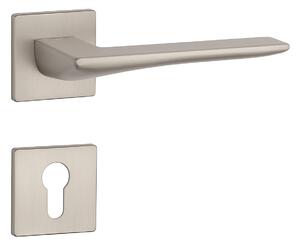 Dveřní kování MP - AS - IRIS - HR 5S (NP - Nikl perla), klika-klika, WC klíč, MP NP (nikl perla)