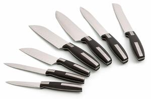 Chef's knife Quid Habitat Černý Kov 20 cm (Pack 12x)
