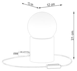 Sollux SL.1193 - Stolní lampa BOOMO 1xG9/8W/230V