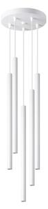 Sollux SL.1175 - Lustr na lanku PASTELO 5xG9/8W/230V bílá