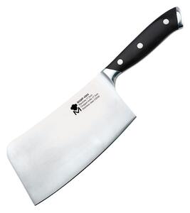 13547 Velký kuchyňský nůž Masterpro BGMP-4304 17,5 cm Černý Nerezová ocel Nerezová ocel/Dřevo