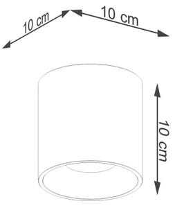 Sollux Sl.1180 - Bodové svítidlo ORBIS 1xGU10/10W/230V zlatá