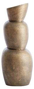 Kovová váza v bronzové barvě Malili – Light & Living