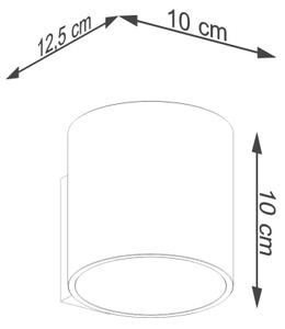Sollux Sl.1181 - Nástěnné bodové svítidlo ORBIS 1xG9/8W/230V zlatá