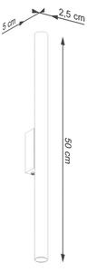 Sollux SL.1179 - Nástěnné svítidlo PASTELO 2xG9/8W/230V zlatá