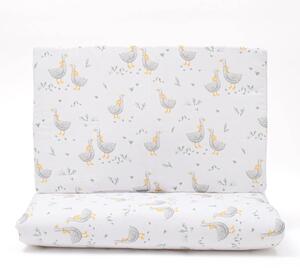 Bavlněný set do postýlky s výplní New Baby Husičky 90x120cm