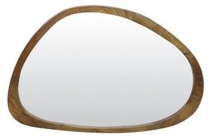 Nástěnné zrcadlo s dřevěným rámem 120x80 cm Sonora – Light & Living