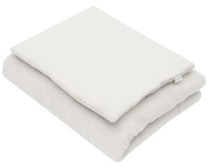 Mušelínový set s výplní New Baby 80x70 cm ecru