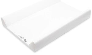Přebalovací podložka měkká New Baby BASIC white 49x70cm