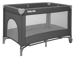 Dětská cestovní postýlka Simple Baby Mix šedá