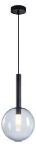 Lustr na lanku NIKO 1xG9/9W/230V pr. 20 cm černá
