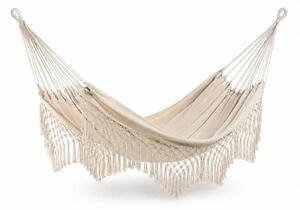 Závěsná houpací síť Boho Baby Mix béžová