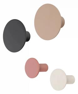 Blomus - Ponto Háček na kabáty Set of 4 Moonbeam/Vícebarevná