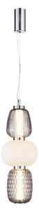LED Lustr na lanku CARO LED/28W/230V chrom