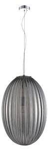 Lustr na lanku BRAGA 1xE27/60W/230V šedá