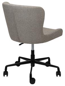 ​​​​​Dan-Form Hnědá bouclé kancelářská židle DAN-FORM Glam