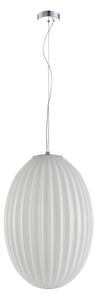 Lustr na lanku BRAGA 1xE27/60W/230V bílá