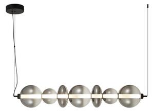 LED Lustr na lanku DAPHNE LED/40W/230V šedá