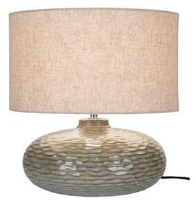 Khaki keramická stolní lampa s textilním stínidlem (výška 44 cm) Oldham – House Nordic