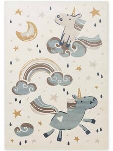 Hanse Home, Dětský koberec Adventures 106413 Cream Multicolor, 120x170, vícebarevná, dětský pokoj