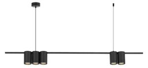 Lustr na lanku GENESIS 5xGU10/8W/230V černá