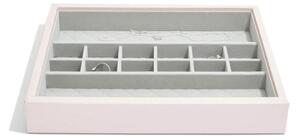 Stackers, Box na šperky Blossom Pink Leather Small Accessories Layer | růžová 75450