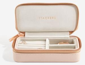 Stackers, Cestovní šperkovnice Blush Medium Travel | růžová