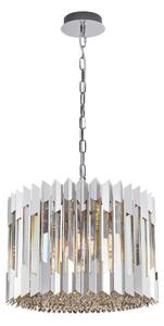 Křišťálový lustr na řetězu RITZ 7xE14/40W/230V chrom