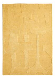 Vlněný koberec v hořčicové barvě 160x230 cm Maie – Kave Home