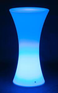 LED svítící koktejlový stůl, 110 x 58 cm