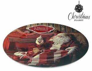 BigBuy Christmas Dekorativní talíř 1154 Děda mráz