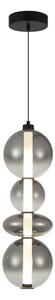 LED Lustr na lanku DAPHNE LED/36W/230V šedá