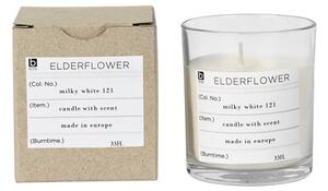 Broste, Vonná čajová svíčka Elderflower | bílá