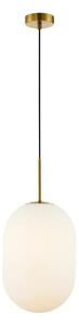 Lustr na lanku ALIAS 1xE14/40W/230V pr. 24 cm zlatá