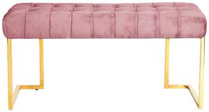 TABURETOVÁ LAVICE, kov, textil, 47/48/100 cm MID.YOU - Online Only lavice, Online Only