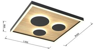 Wofi 9012-306S - LED Stmívatelné stropní svítidlo DIJON LED/26W/230V