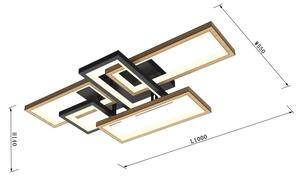 Wofi 9022-506 - LED Stmívatelné stropní svítidlo MATERA LED/60W/230V