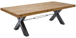 Moebel Living Masivní borovicový jídelní stůl Hogan 240 x 100 cm