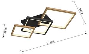 Wofi 9022-306M - LED Stmívatelné stropní svítidlo MATERA LED/37W/230V