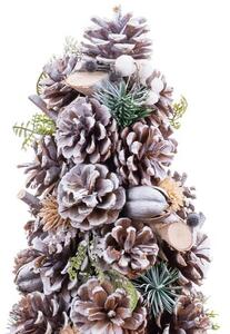 BigBuy Christmas Vánoční stromeček Vícebarevný Plastické Foam Ananasy 18 x 18 x 30 cm