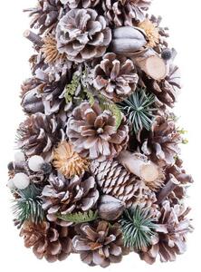 BigBuy Christmas Vánoční stromeček Vícebarevný Plastické Foam Ananasy 18 x 18 x 30 cm