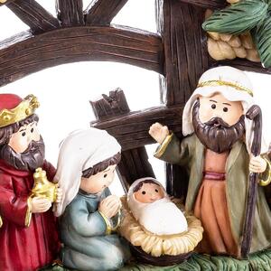BigBuy Christmas Vánoční ozdoba Narození/Betlém Vícebarevný Polyresin 21,2 x 5,7 x 16 cm (6 Kusy)
