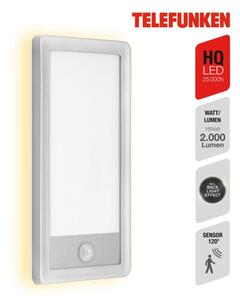 Telefunken 313904TF-LED Venkovní nástěnné svítidlo se senzorem LED/16W/230V IP44